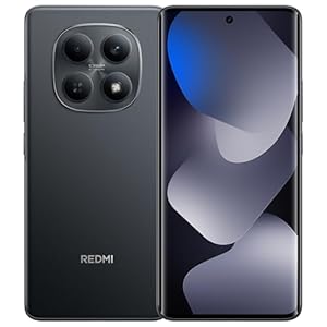 XIAOMI Redmi Note 15 NFC Smartphone, 6+128GB, Schwarz, 108MP Kamera, IP64, 120Hz, Mediatek Helio G100 Ultra, Android 15, 33W Schnellladung, 6000mAh Akku, ohne Ladegerät
