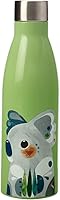 Vista 12 de Maxwell and Williams Pete Cromer - Botella de agua aislada con diseño de Kingfisher Azure, acero inoxidable sin BPA, verde azulado, 16.9 fl oz