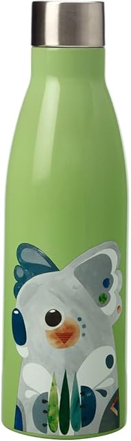 Maxwell & Williams Pete Cromer Insulated Water Bottle, Koala Design, BPA Free Stainless Steel, 500 ml
