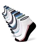 Basic Treasure 12-Paar Sport Socken, Kurze Laufsocken für Damen und Herren, Unisex Sneaker Wandersocken, 39/42 und 43/46