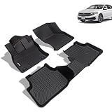 ANBINGO Floor Mats Custom for Volkswagen Jetta 2019 2020 2021 2022 2023 Waterproof Car Mats All Weat