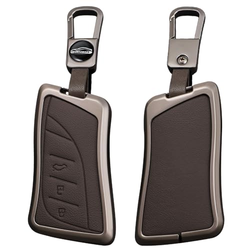 Coque clé Lexus ES300h anti-rayures marron court pour réparer boîtier