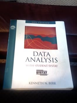 Paperback Data Analysis with Student SYSTAT (DOS Edition) Book