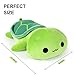 Onsoyours Sea Turtle Cute Plush, Green Soft Stuffed Animal Turtle Plush Pillow, Tortoise Kawaii Plushie Toy for Kids (Green Turtle, 13