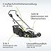 Murray Rasenmäher Elektro 2-in-1 LE380E - Rasenmäher Elektrisch 1600W/38cm mit Grasfangbox 45L für Rasenflächen bis zu 500m2 - Elektro Rasenmäher mit Ergonomischer Softgriff und Überlastschutz