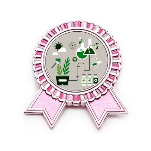 Broche en forme de tambour rose M métal pour personnaliser un vêtement trop terne
