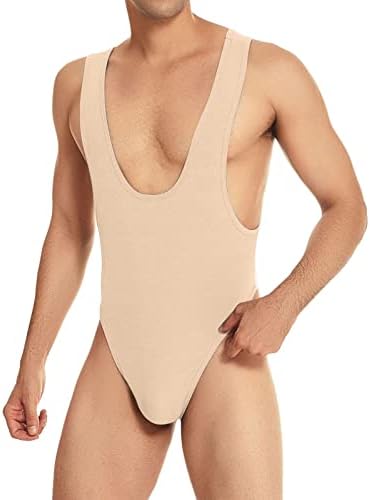 Mens Underwear Men's Fine Mesh Breathable Underwear Fashion Men's Youth Tank Top Men Thong Swimwear Mens Underwear