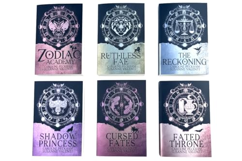Image of Zodiac Academy Series 6 books Collection Set by Caroline Peckham ( The Awakening , Ruthless Fae, The Reckoning, Shadow Princess, Cursed Fates, Fated Throne )