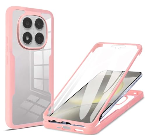 Coque Redmi Note 14 Pro 5G antichoc rose pour eviter les ecrans brises