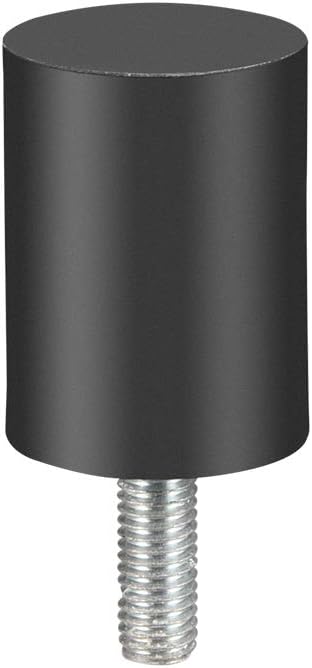 sourcing map M8 Thread Rubber Mounts,Vibration Isolators,Cylindrical Shock Absorber with Studs 30 x 40mm - Image 4