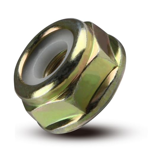 Mewflew Tuerca de Cabeza para Desbrozadora M10x1,25 - Tuerca de Rosca Universal en Metal, Robusta y Duradera