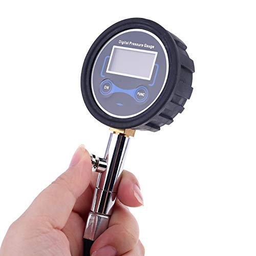 manomètre de pression des pneus, Pneu numérique 200 Psi avec kit adaptateur compatible voiture