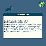 Irish Pure Premium Nassfutter für Hunde | 12x 390g | Atlantik-Lachs | Vitamine | Getreidefrei | Sensitiv | mit Superfood Kelp-Alge | Nassfutter für alle Rassen