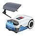 ANTHBOT Genie 600 Mähroboter Set mit Garage, ohne Begrenzungskabel, Empf. 650 m², Max. 850 m², Rasenroboter mit RTK+4-Kamera Vision, Präzise Navigation, KI-Hindernisvermeidung & App-Steuerung
