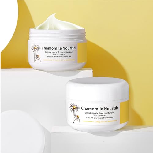 New Irven Calm Skin Chamomile Moisturizer Cream,Hydrating, Redness Relief Face Moisturizer Lotion w Chamomile,For Dry, Oily, Sensitive Skin,Wrinkles & Fine Lines