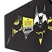 Batman Caped Crusader Hanging Metal Wall Decor - Striking Batman Sign for Bedroom or Movie Room
