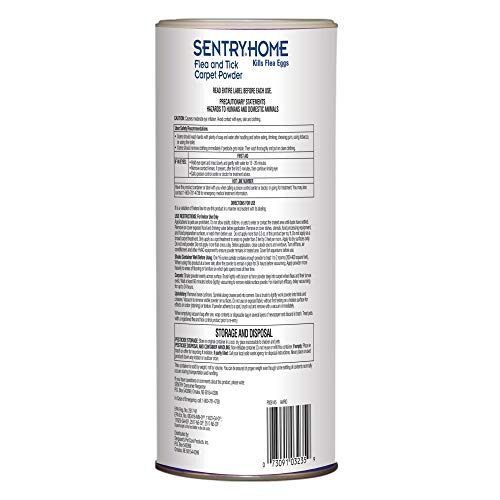 Sergeant’s Pet 3235 Flea & Tick Carpet Powder 16Oz Topdogsupply