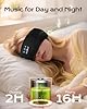 MUSICOZY Sleep Headphones, Comfortable Headband Headphones for Side Sleepers - Bluetooth 5.4 Wireless Headphone with Ultra Thin Speakers for Sleeping,Sport,Travel | Eye Mask Design for Deep Sleep