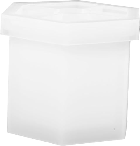 COHEALI 1 juego de mesa de resina epoxi de mesa de resina epoxi maceta moldes de silicona moldes de hormigón Molde de para Resina de escritorio