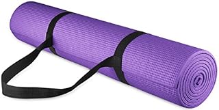 BalanceFrom GoYoga All Purpose High Density Non-Slip Exercise Yoga Mat with Carrying Strap