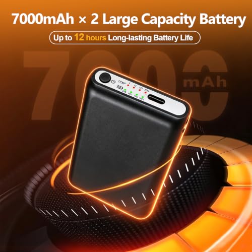 Heated Socks for Men Women App Control, 7000mAh Rechargeable - Image 1