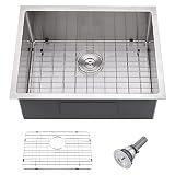23 Inch Undermount Stainless Steel Kitchen Sink -Wesliv 23x18 Deep Stainless Steel Laundry Sink Unde