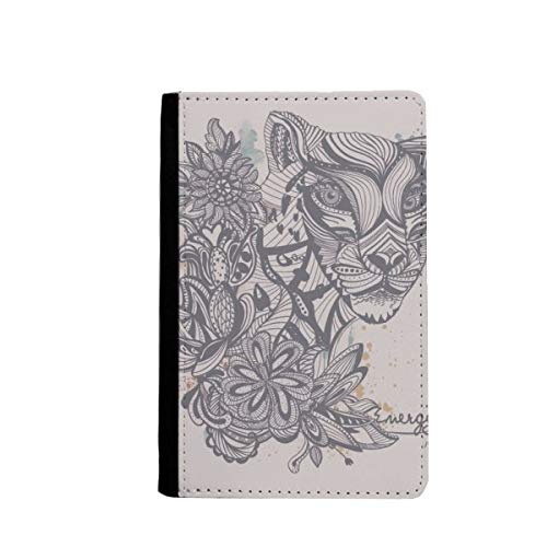 Étui portefeuille de voyage léopard pour organiser cartes et papiers