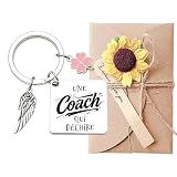 🎀Meilleur cadeau Entraîneur: une équipe de rêve dirigée par un grand entraîneur, mentor, patron ou manager. Malgré toutes les difficultés, les entraînements et les délais, votre équipe a surmonté et apprécié chaque pas en avant avec de bonnes décisions et la motivation de votre entraîneur, mentor, patron ou gestionnaire. Maintenant, vous pouvez le remercier avec notre porte - clés de remerciement.