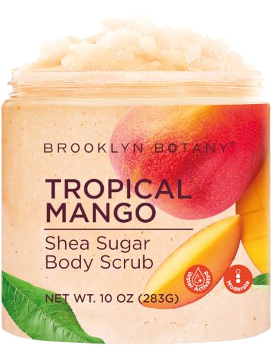 Brooklyn Botany Tropical Mango Shea Sugar Scrub - 10 oz