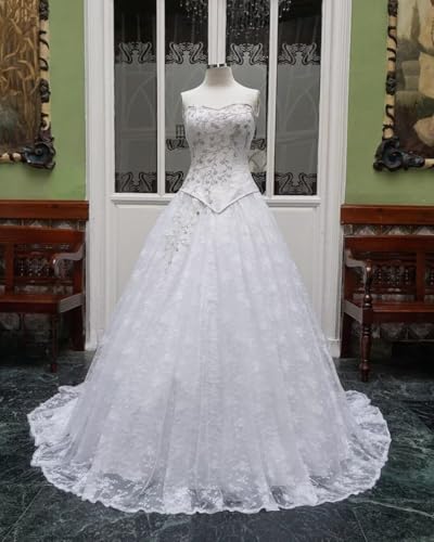 Mouccy Gothic Victorian Dresses for Women Flare Sleeve Medieval Wedding Dresses for Bride Lace Vintage Ball Gowns with Coat4