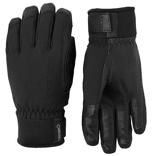 Hestra Alpine Short Gore-Tex Ski Glove, 5-Finger Waterproof