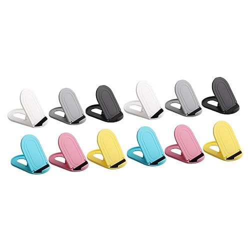 Hemobllo 12 Pçs Suporte De Telefone De Mesa Suporte Para Smartphone Suporte De Mesa Dobrável Suporte