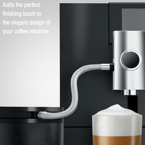 Tsophreniq Automatic Coffee Machine Milk Foam Tube with HP1/HP3 Adapter - Stainless Steel Milk Pipe Tube Accessories - Image 5