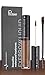 Effie Lancelot Waterproof Liquid Eyebrow Gels-24Hours Long Lasting Smudge-Proof Tinted Makeup Color Brow Gel-Dark Brown