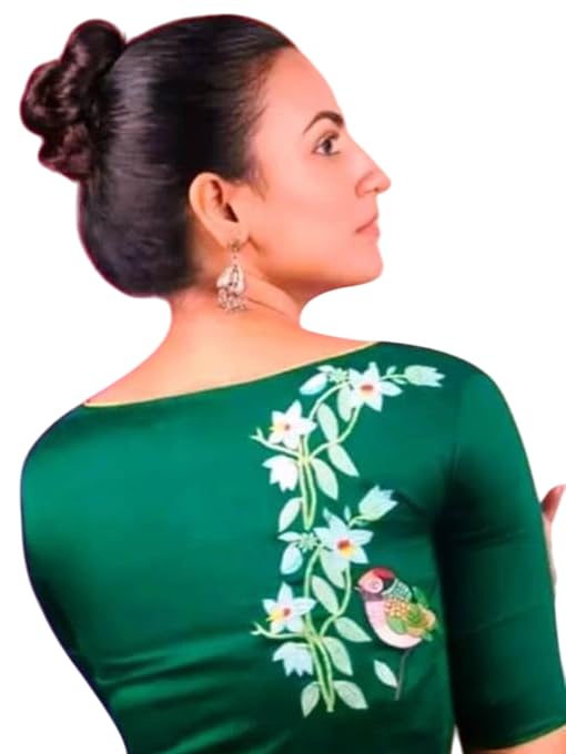 Cotton Women's Blouse with Beautiful Embroidery Design | AEH_blouse189-picture-39