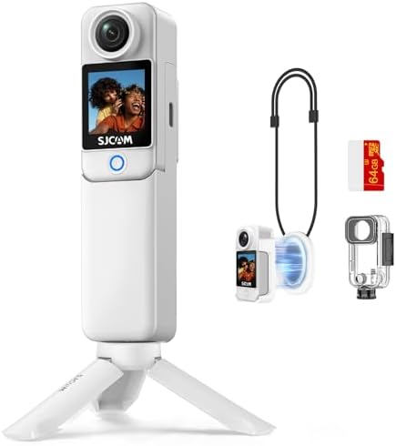 SJCAM C300 Creadores Vlogging,Cámara de Acción 4K,hasta 7 Horas d...