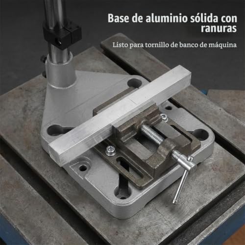 Miniatura 7 de Soporte De Taladro Vertical, Columna Ajustable Para Prensa De Taladro Con Abrazadera