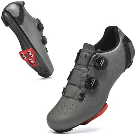 YIHOODA Fahrradschuhe Herren Damen Rennradschuhe Kompatibel mit Peloton | Rennrad Schuhe Männer Kompatibel mit SPD, SPD-SL & Look Delta Klickpedale, Radschuhe für Spinning & Indoor