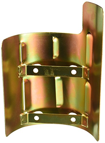 Image of Milodon 32210 Gold Zinc Plated Louver Designed Front Sump Windage Tray for Ford 302