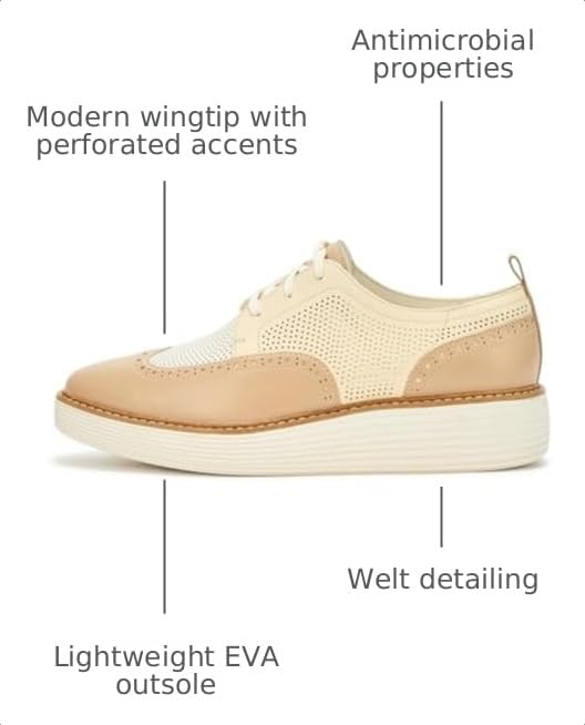 Image of Cole Haan Women's Originalgrand Platform Wingtip