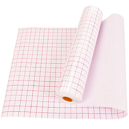 Image of Prime Vinyl Transfer Tape for Vinyl -12" x 22 ft (30.5cm x 670.5cm) - Clear Transfer Tape for Paper for Silhouette Cameo, Adhesive Vinyl, Decals