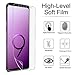 [2 Pack] Xawy Screen Protector for Samsung Galaxy S9 Plus, [Case-Friendly] [Bubble-Free] HD Clear Flexible Film with Lifetime Replacement Warranty