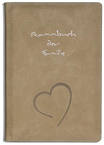 Preisvergleich Produktbild Stammbuch Leder Hochzeit Leander Stammbuch der Familie