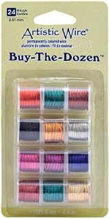 Beadalon Artistic Wire 24-Gauge Buy-The-Dozen Wire