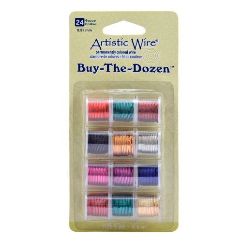 Beadalon Artistic Wire 24-Gauge Buy-The-Dozen Wire