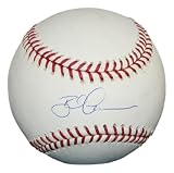 Brad Ausmus Astros Tigers Signed OML Baseball PSA/DNA 93324 - Autographed Baseballs
