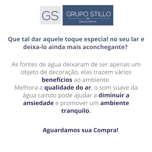 Fonte de Água Cascata Decorativa Buda Feng Shui Meditação Chafariz