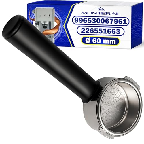 Braccetto Portafiltro Pressurizzato pour Macchine da Caffè con Codice Originale 996530067961 226551663 226551650 421941312101 11008490 per Philips per Gaggia per Saeco - Garanzia di 10 Anni - MONTERAL