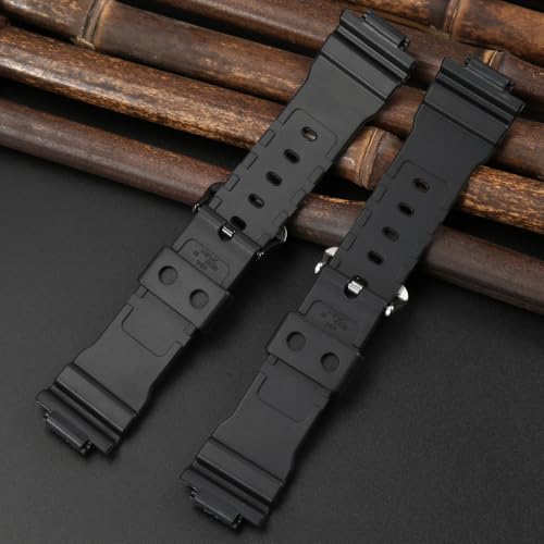 Bracelet en résine compatible Casio DW9052 souple et étanche