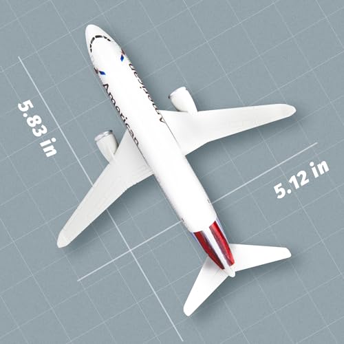 Sky Trek Model Airplanes American Airplane Airlines Plane Aircraft Model for Display Collection and Gifts. - Thumbnail 3